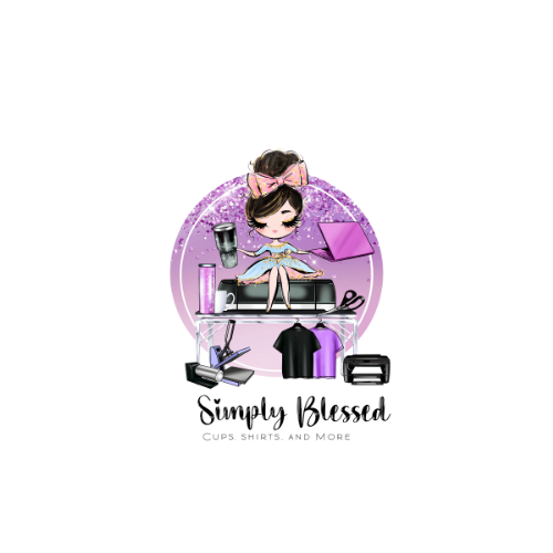 Simply Blessed. Cups, shirts, and More